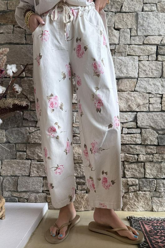 Garden Party Magic Barrel Pant Stone